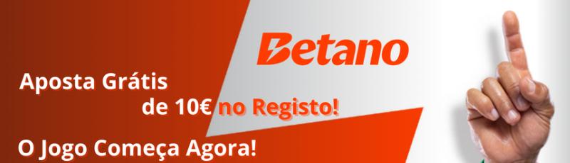 Bónus de registo da Betano