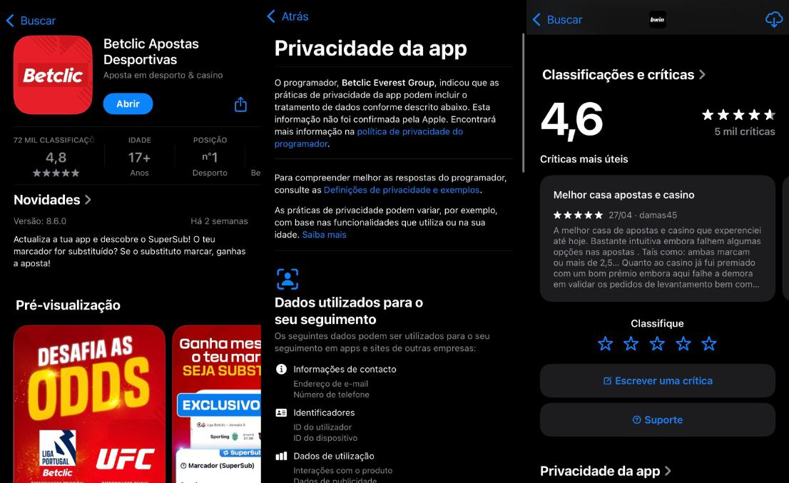 Apps de apostas download