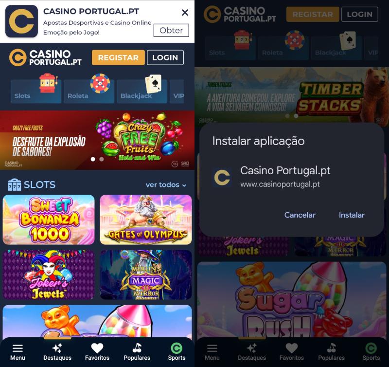 Casino Portugal app download Android