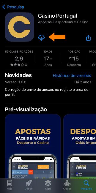 Casino Portugal App download IOS