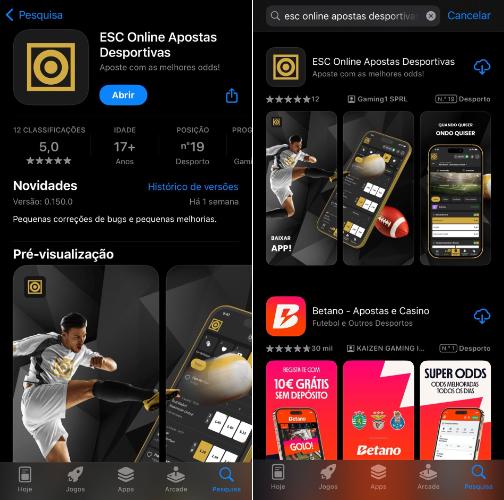 ESC Online app IOS