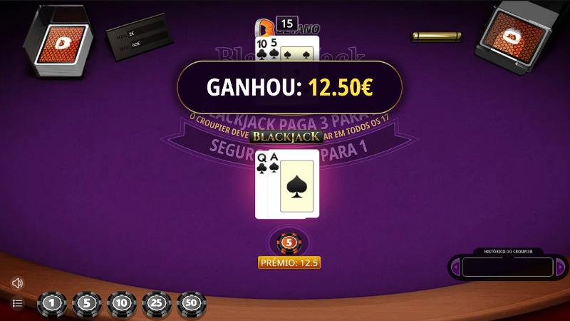 Jogos de casino grátis: Blackjack